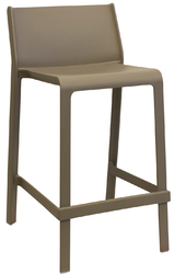 TRILL 650MM TAUPE STOOL
