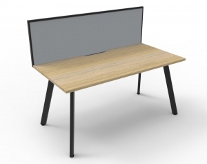 Eternity Single Sided Workstation - With Screens
