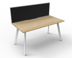Eternity Single Sided Workstation - With Screens