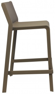 TRILL 650MM TAUPE STOOL